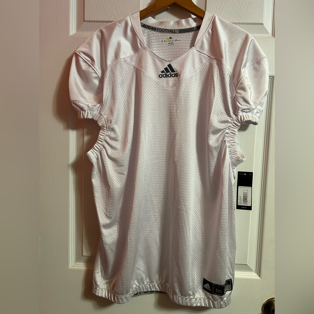 Adidas Climalite White Football Jersey